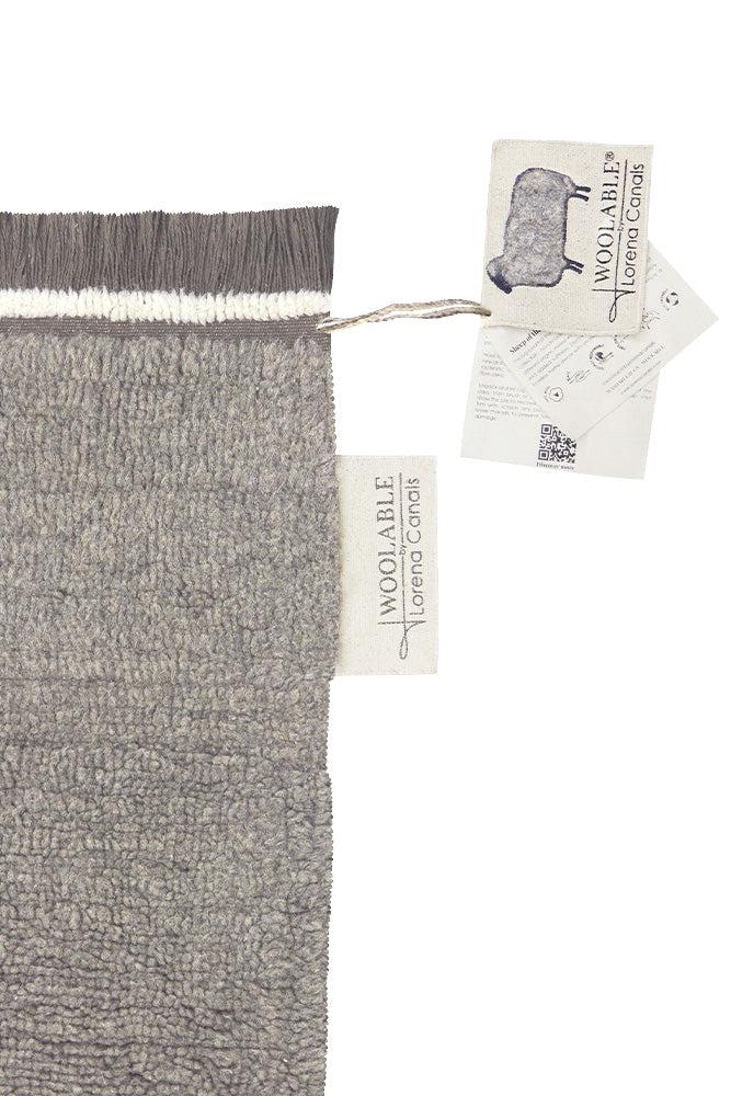 WOOL RUNNER RUG STEPPE - SHEEP GREY - Image 4