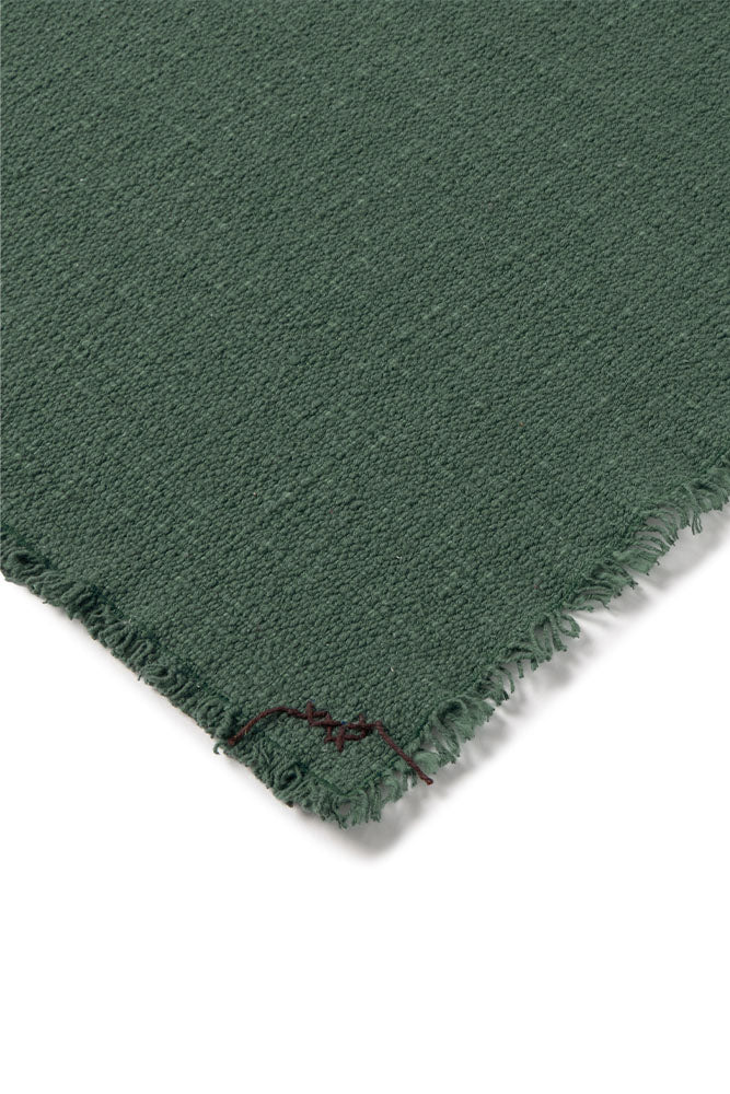 Handloom Placemats Duck green (Set of 4) - Image 5