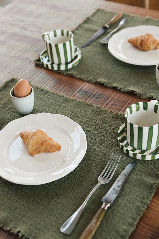 Handloom Placemats Kaki (Set of 4) - Image 5