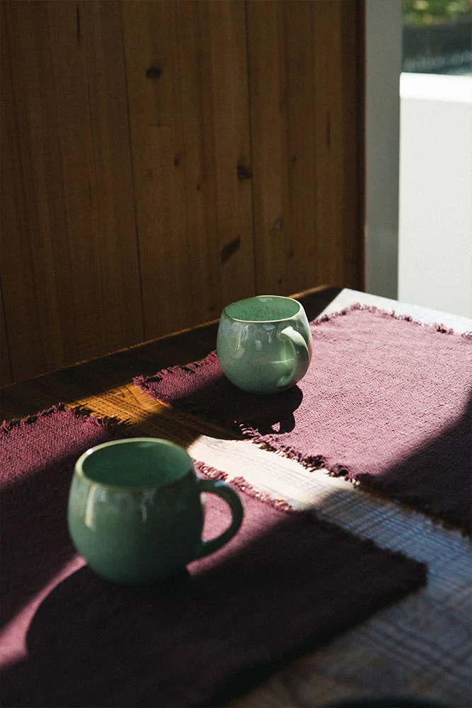 Handloom Placemats Marsala (Set of 4) - Image 4