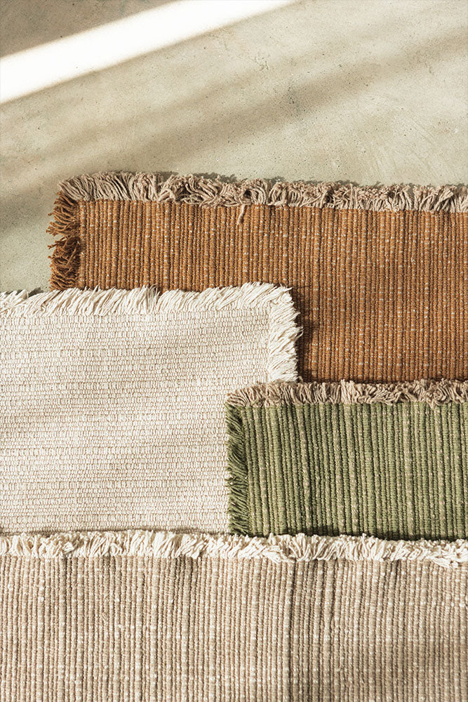 Handloom Area Rug Ochre - Image 6