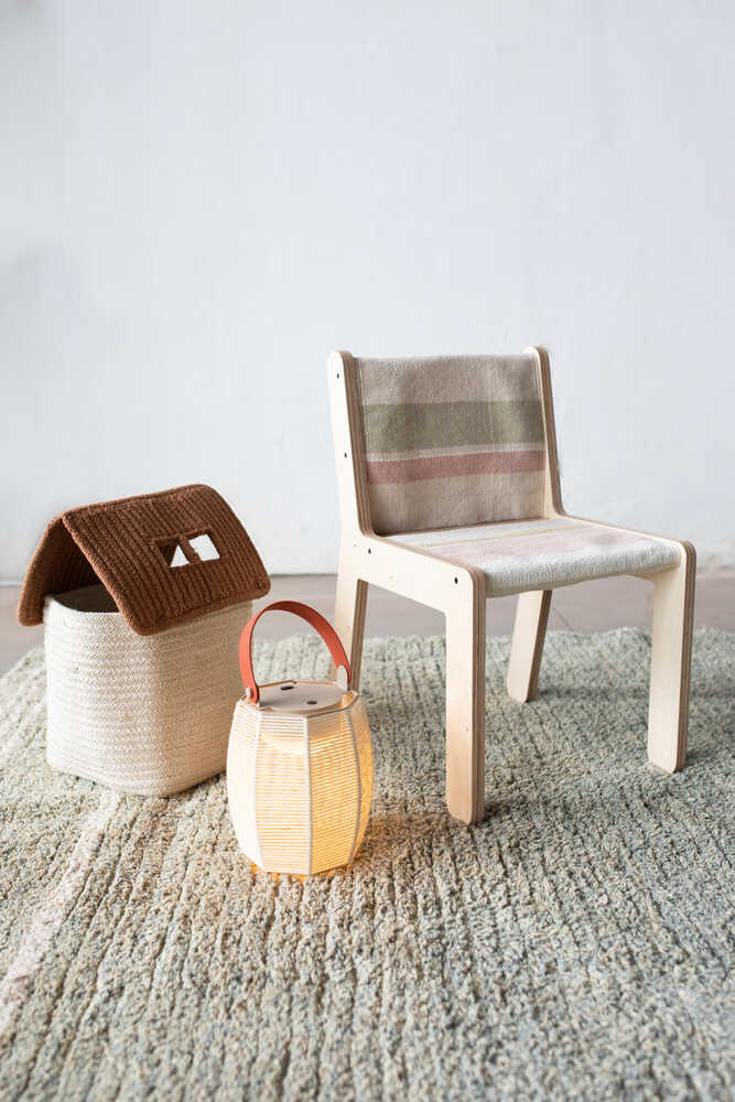 KID'S CHAIR KAAROL EARTH CANVAS - Image 2