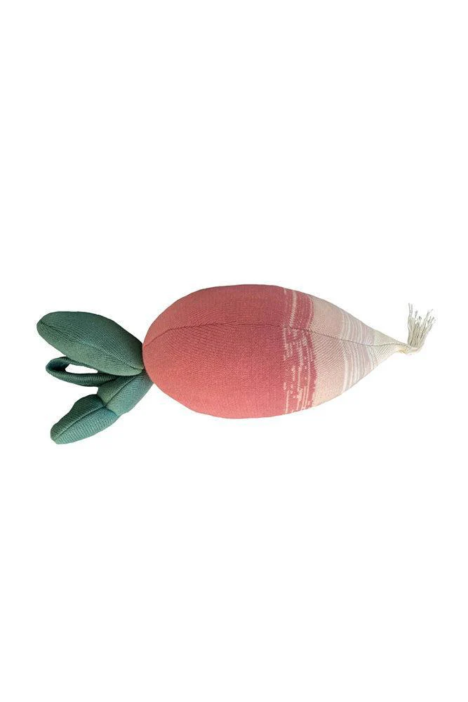 KNITTED CUSHION RAMONA THE RADISH - Image 6