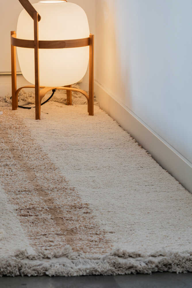 REVERSIBLE WASHABLE RUG RUNNER DUETTO TOFFEE - Image 4
