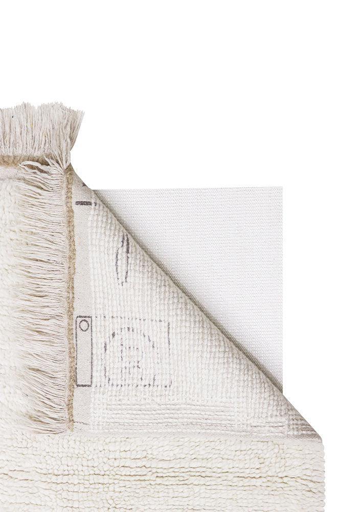 WOOL RUNNER RUG STEPPE - SHEEP WHITE - Image 5