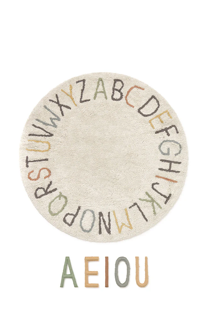 Washable Play Rug ABC color and letters - Image 8