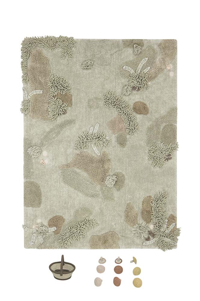 WASHABLE PLAY RUG MUSHROOM FOREST - Image 8