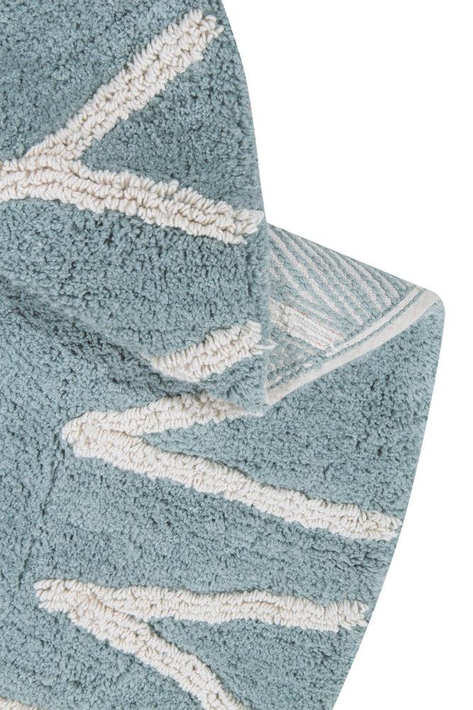 WASHABLE RUG ABC NATURAL VINTAGE BLUE - Image 5