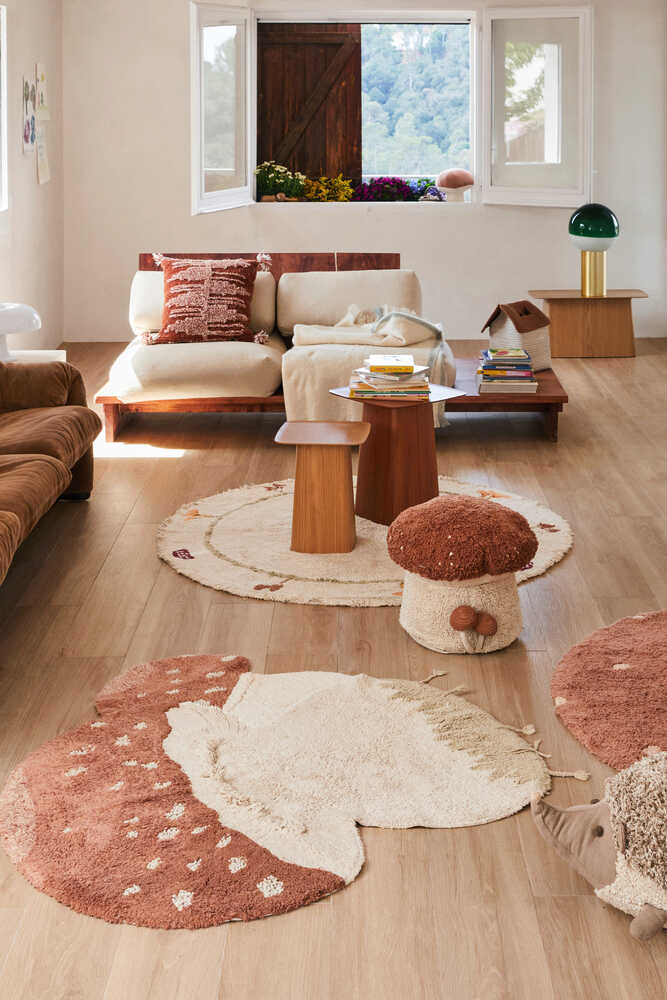 WASHABLE COTTON RUG BOLETUS - Image 3