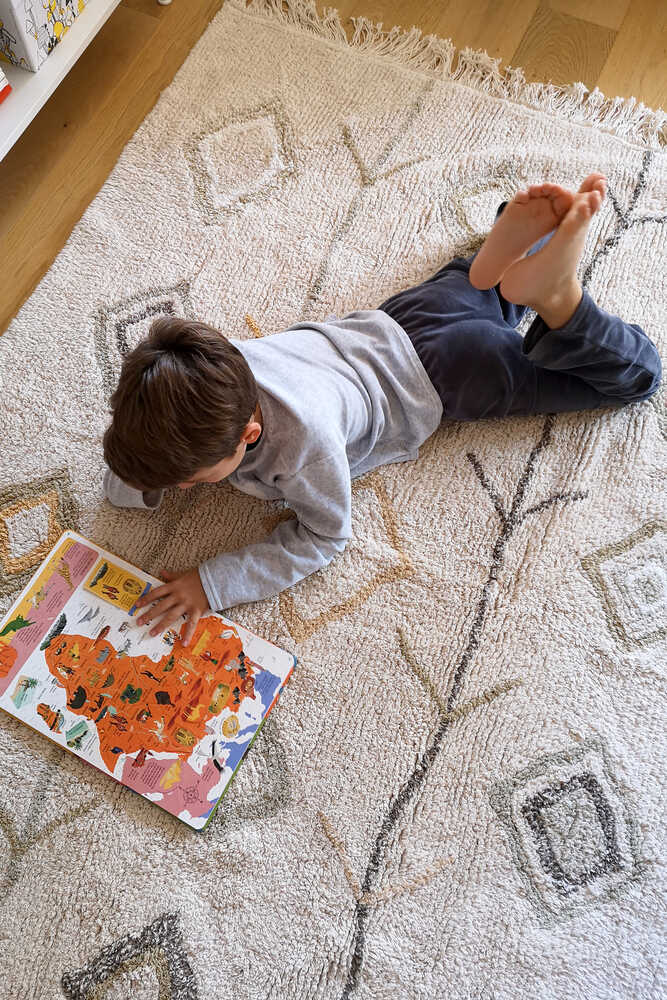 WASHABLE AREA RUG KAAROL EARTH - Image 6
