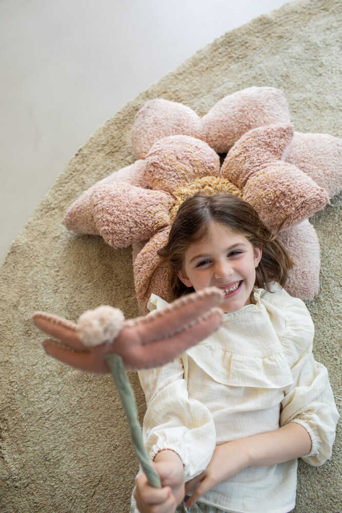 WASHABLE COTTON RUG PUFFY LILY - Image 3