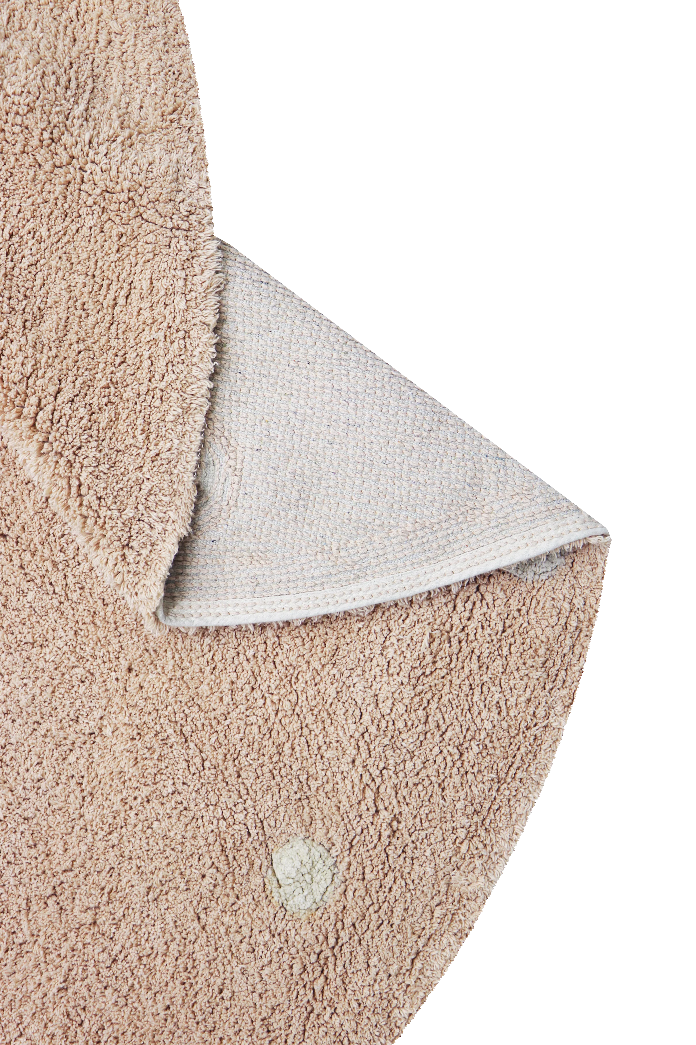 WASHABLE ROUND RUG DOT ROSE - Image 5