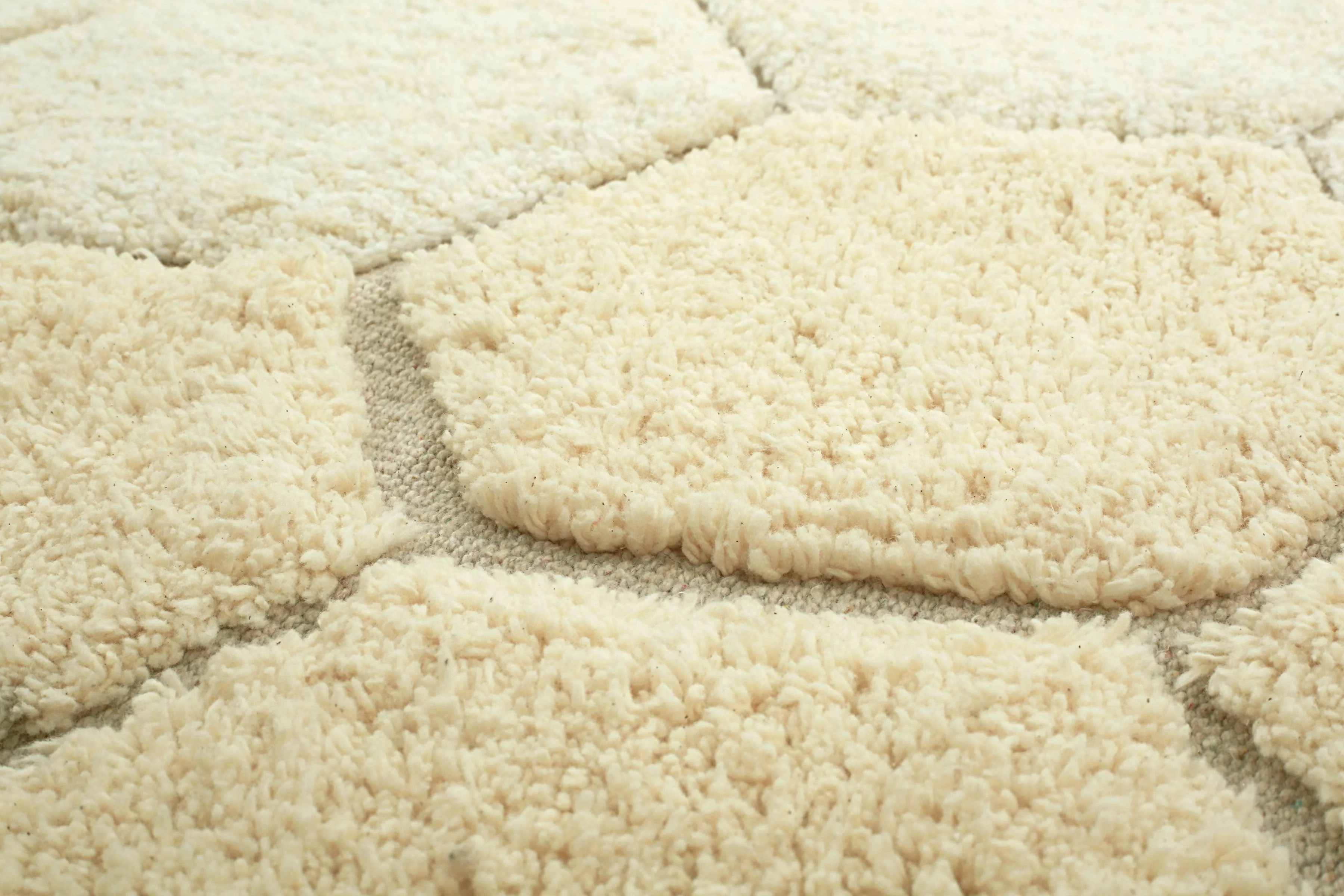 WASHABLE RUG ROUND HONEYCOMB GOLDEN - Image 5