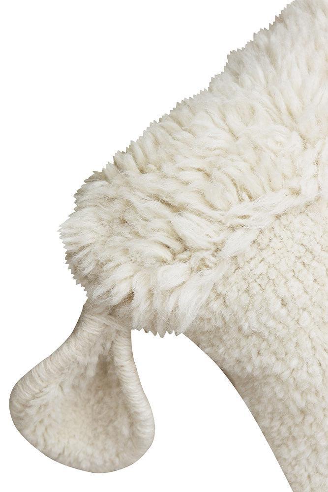 WOOL CUSHION PINK NOSE SHEEP - Image 9