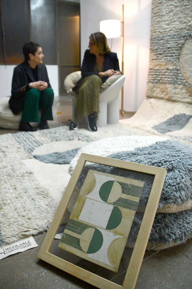 WOOLABLE FLOOR CUSHION SUN RAYS - Image 3
