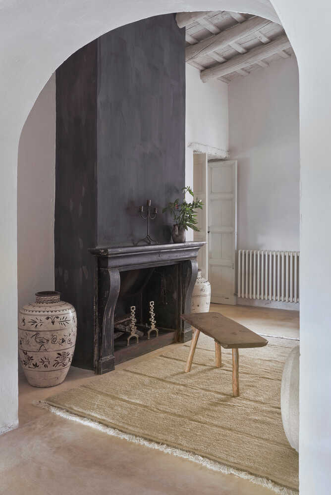 WOOL AREA RUG STEPPE BEIGE - Image 6
