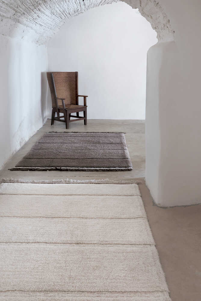 WOOL AREA RUG STEPPE WHITE - Image 7