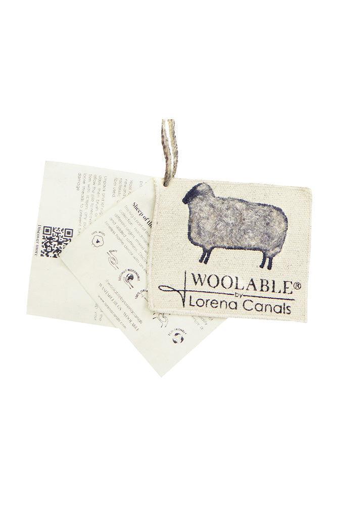 WOOL RUG WOOLLY SHEEP GREY - Image 8