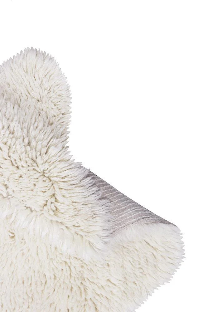 WOOL RUG WOOLLY SHEEP WHITE - Image 7